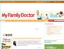 Tablet Screenshot of familydoctormag.com